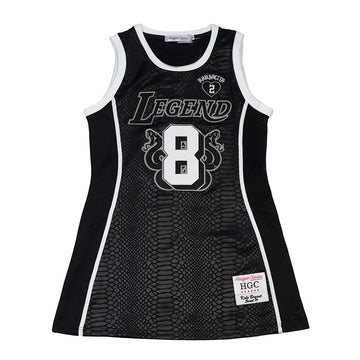 MAMBA SNAKESKIN JERSEY DRESS