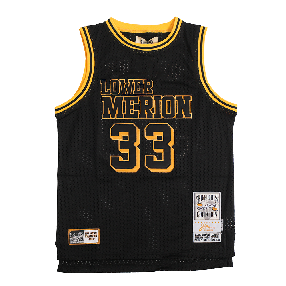 MAMBA HIGH SCHOOL BASKETBALL CITY JERSEY (BLACK)