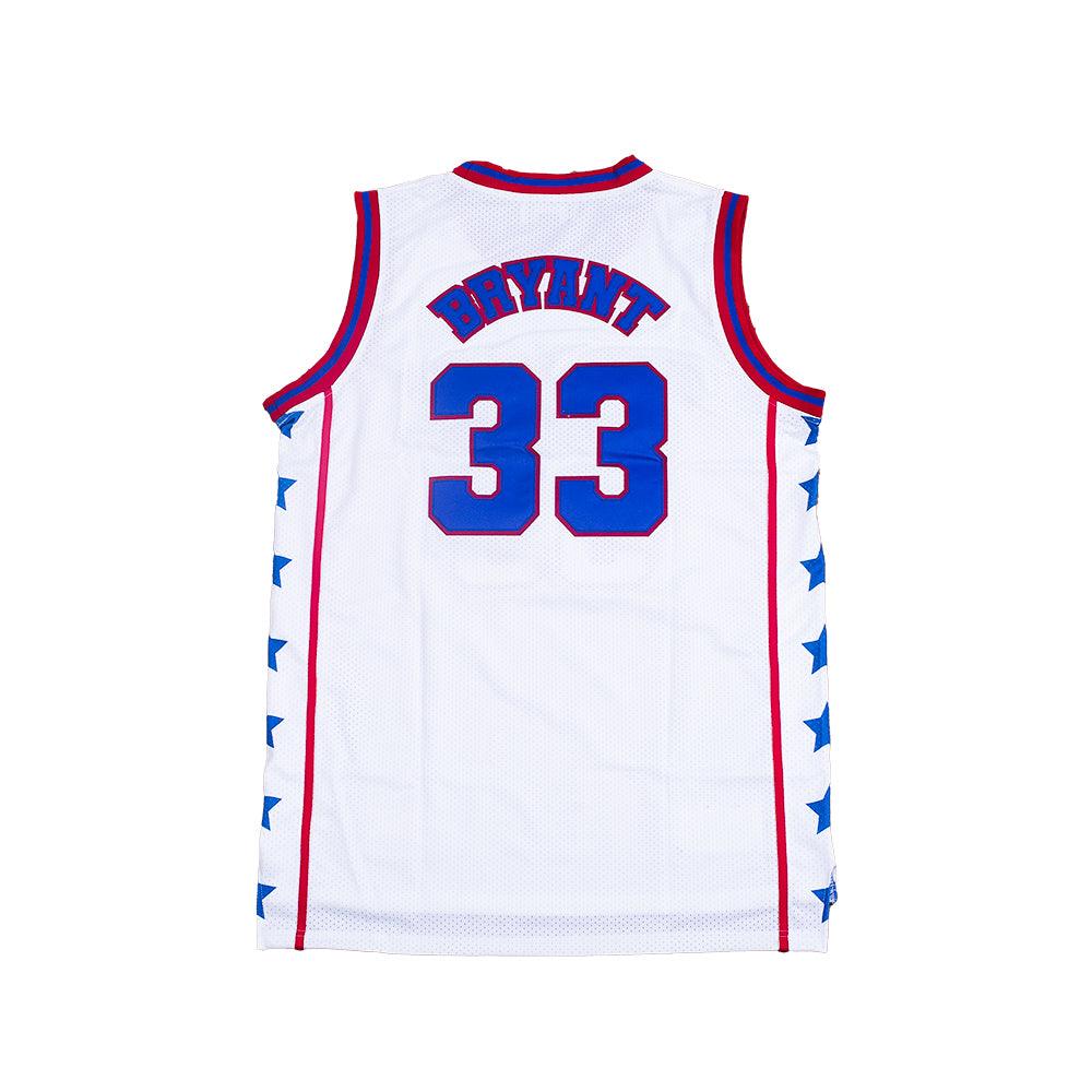KOBE HS WHITE ALL AMERICAN JERSEY