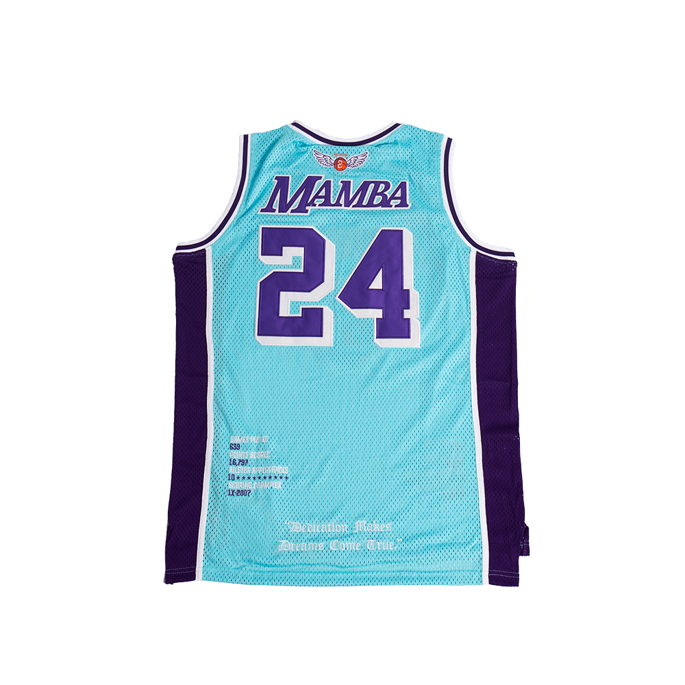 LEGEND MAMBA LIGHT BLUE BASKETBALL JERSEY