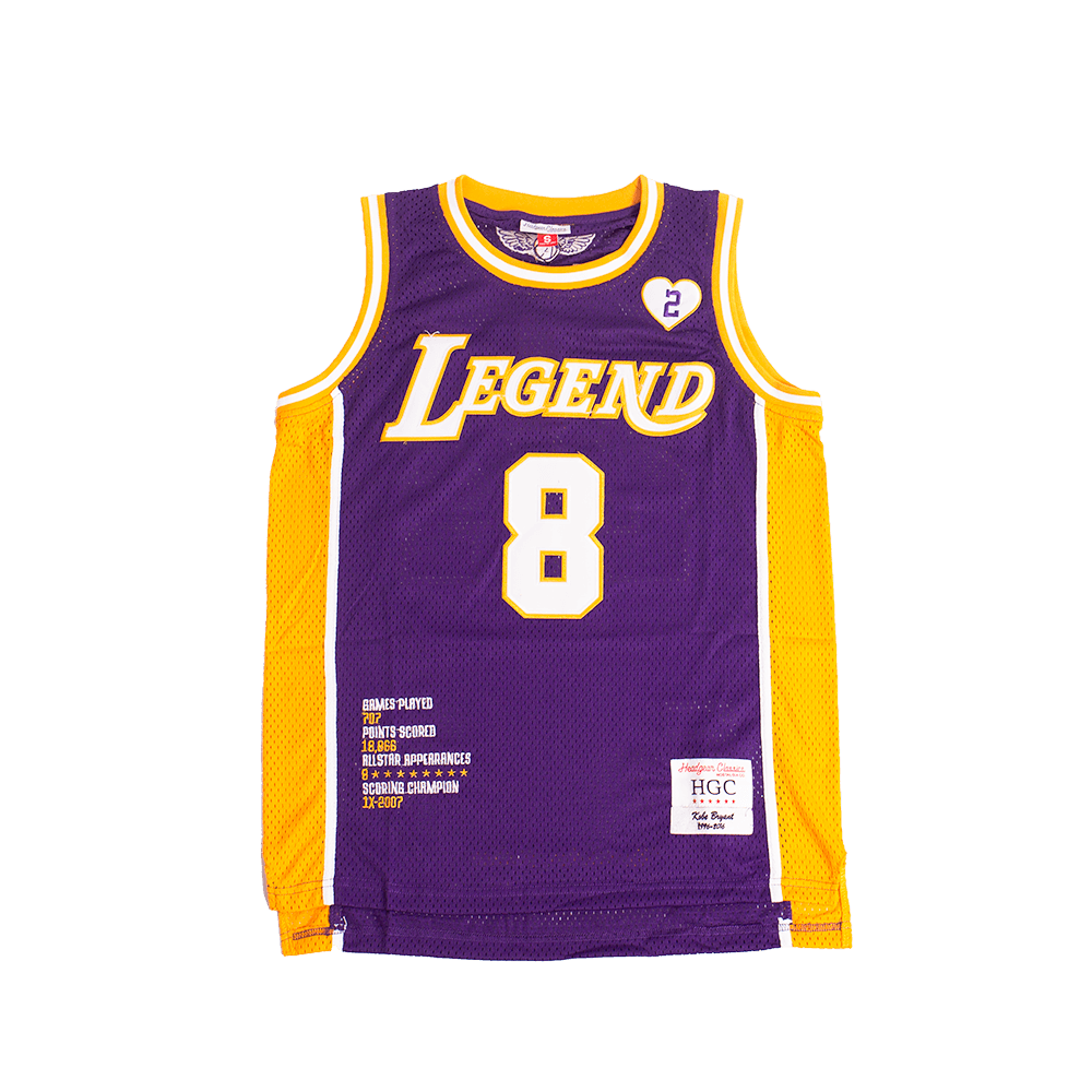 LEGEND MAMBA BASKETBALL JERSEY (PURPLE)