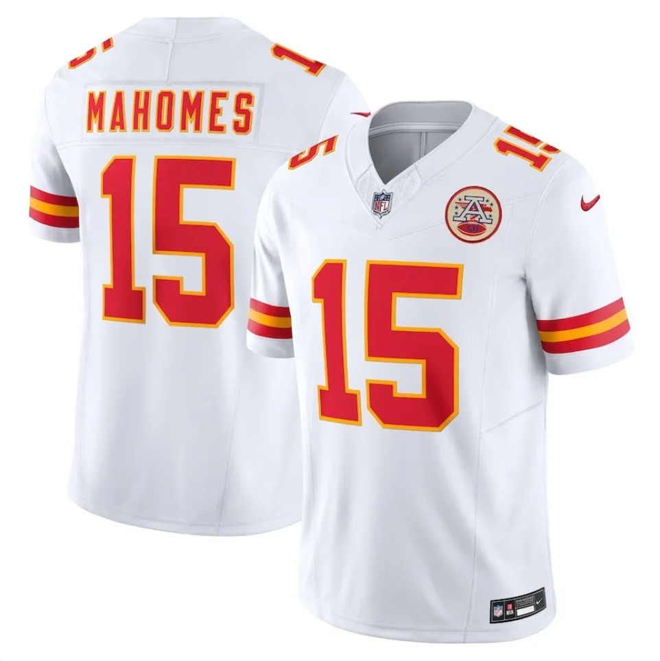 Kansas City Chiefs Patrick Mahomes Vapor Untouchable Limited Jersey