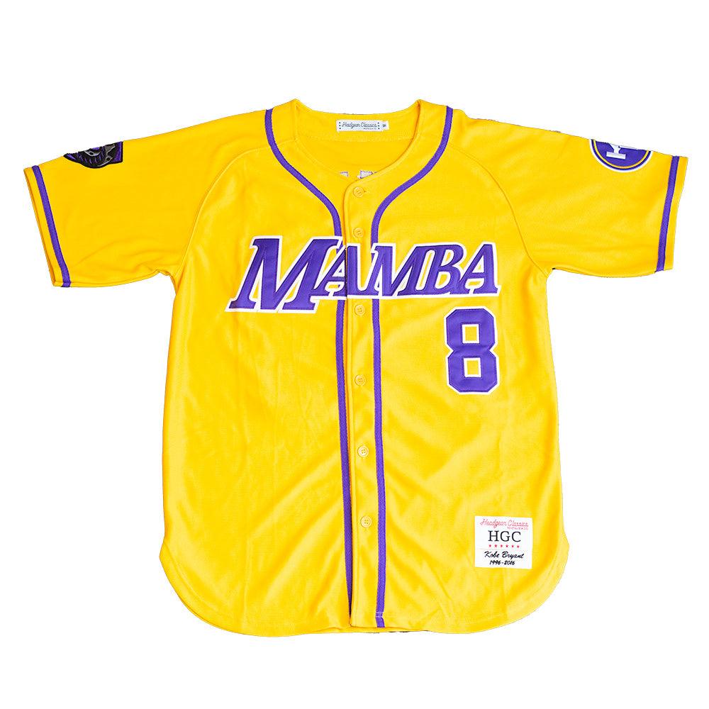 MAMBA BUTTON DOWN BASEBALL JERSEY
