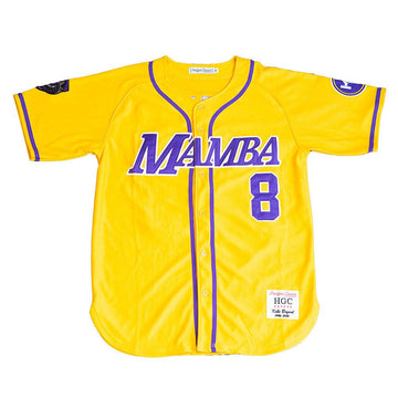 MAMBA BUTTON DOWN BASEBALL JERSEY