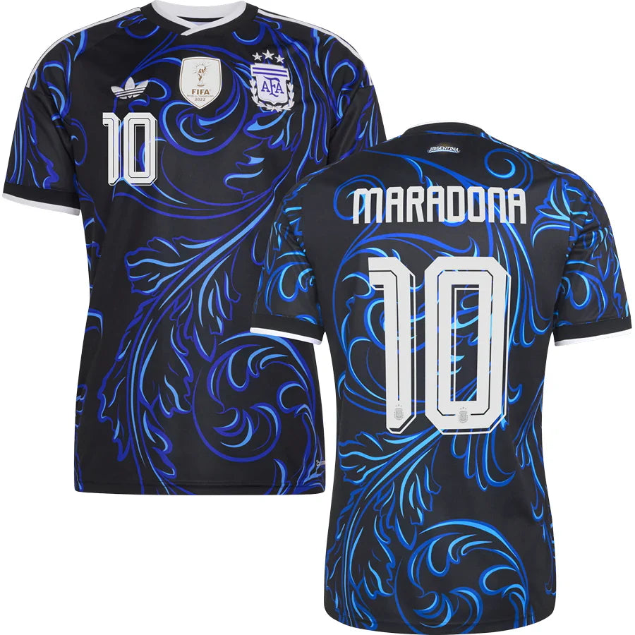 Men’s #10 Diego Maradona Argentina Jersey