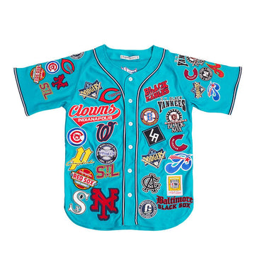 NEGRO LEAGUE COLLAGE JERSEY (TEAL)