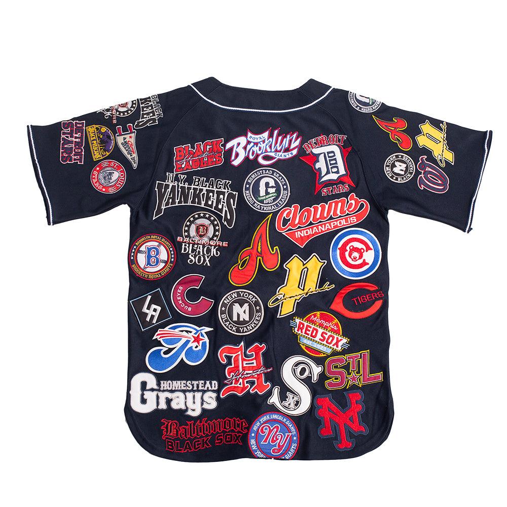 NEGRO LEAGUE COLLAGE JERSEY (NAVY)