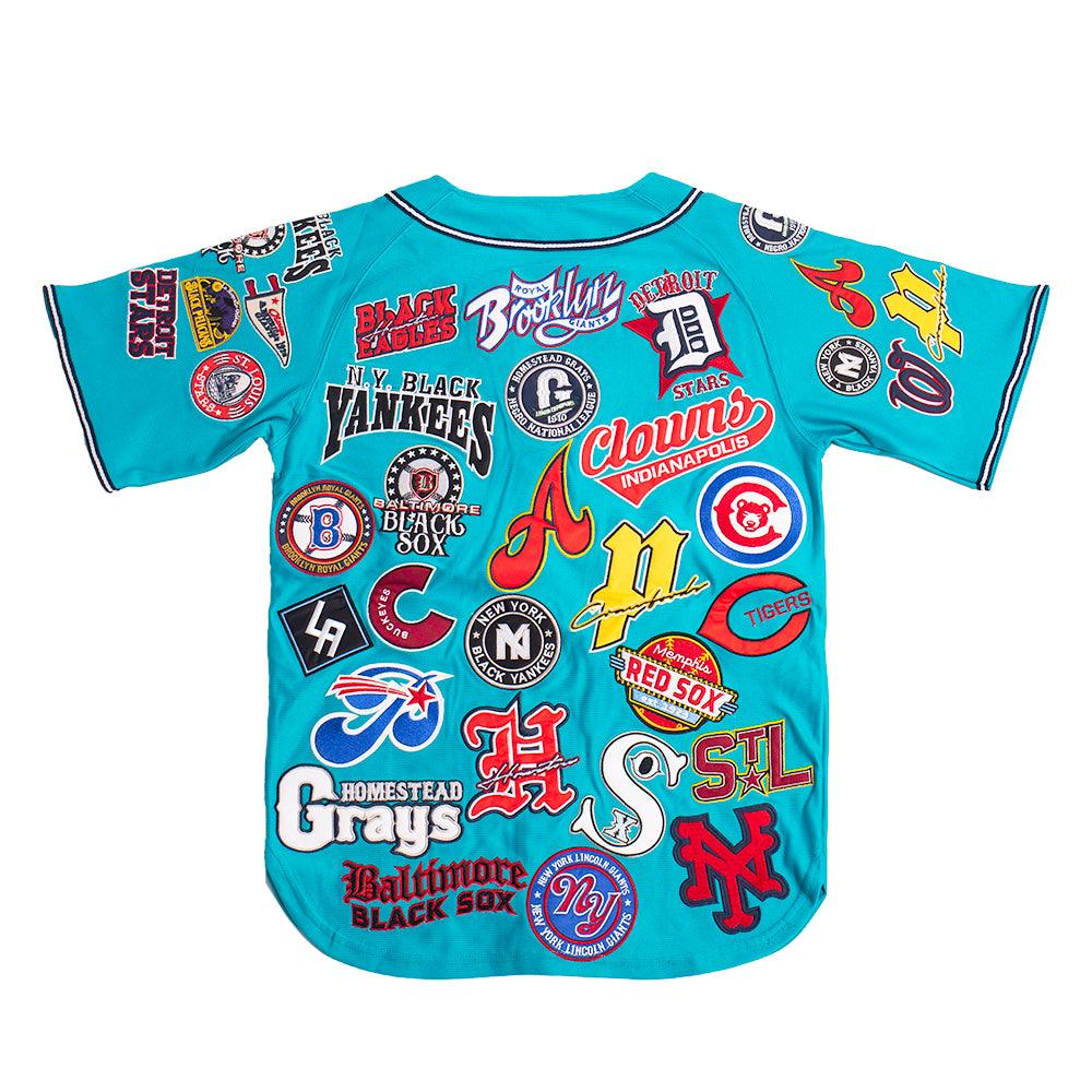 NEGRO LEAGUE COLLAGE JERSEY (TEAL)