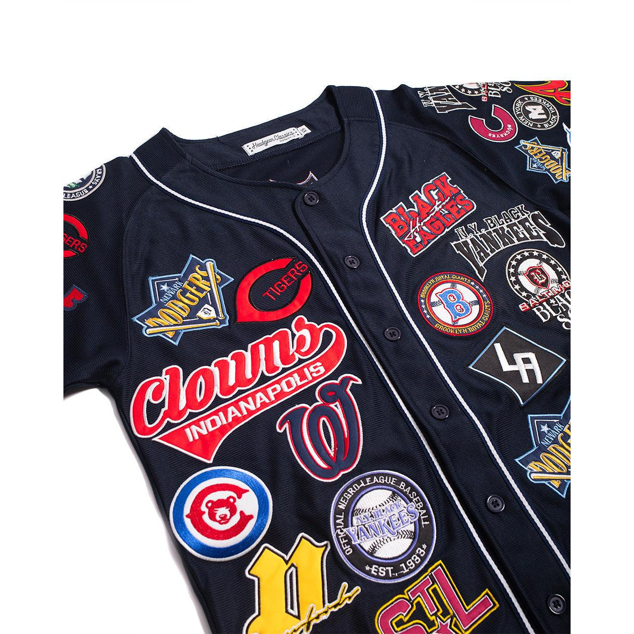 NEGRO LEAGUE COLLAGE JERSEY (NAVY)
