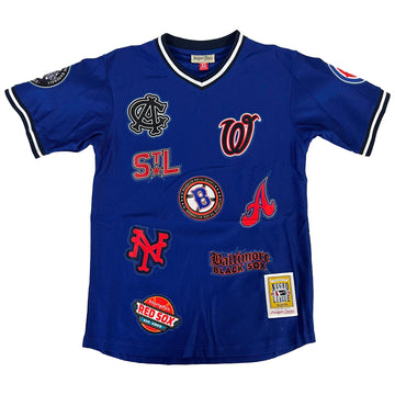 NEGRO LEAGUE PULLOVER COLLAGE BASEBALL JERSEY