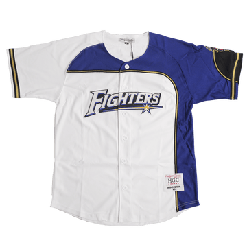 NIPPON HAM OHTANI BUTTON DOWN BASEBALL JERSEY