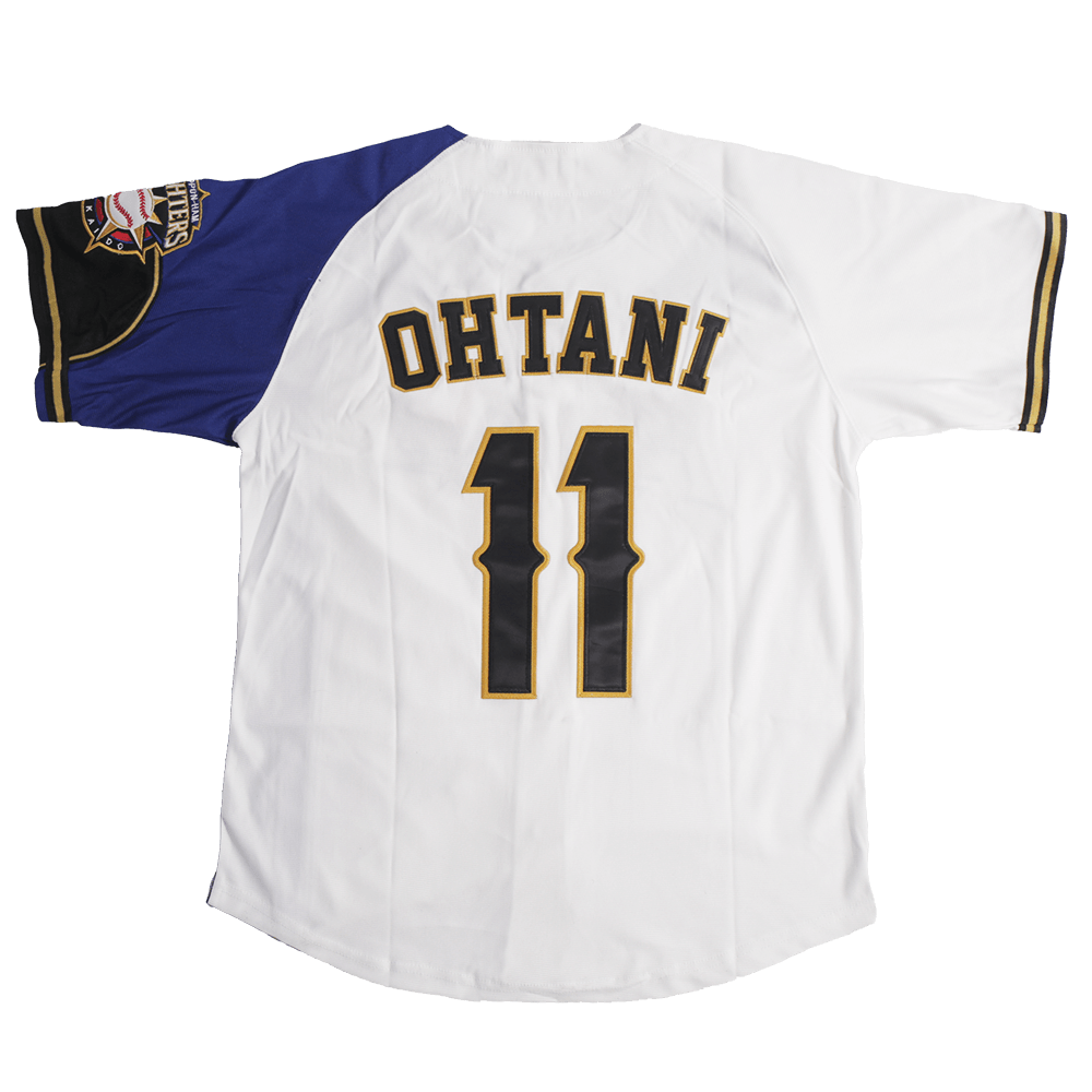 NIPPON HAM OHTANI BUTTON DOWN BASEBALL JERSEY