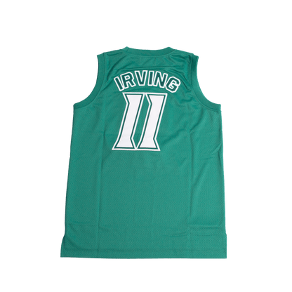 ST PATRICK KYRIE IRVING AUTHENTIC BASKETBALL JERSEY (GREEN)