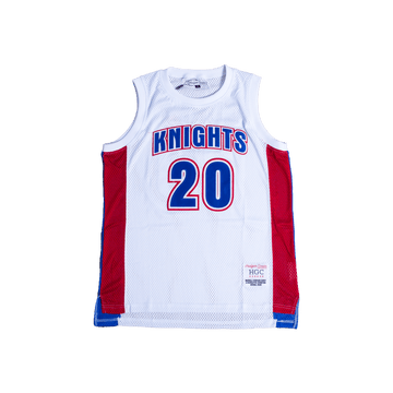 STEPH CURRY HIGH SCHOOL BASKETBALL JERSEY (WHITE)