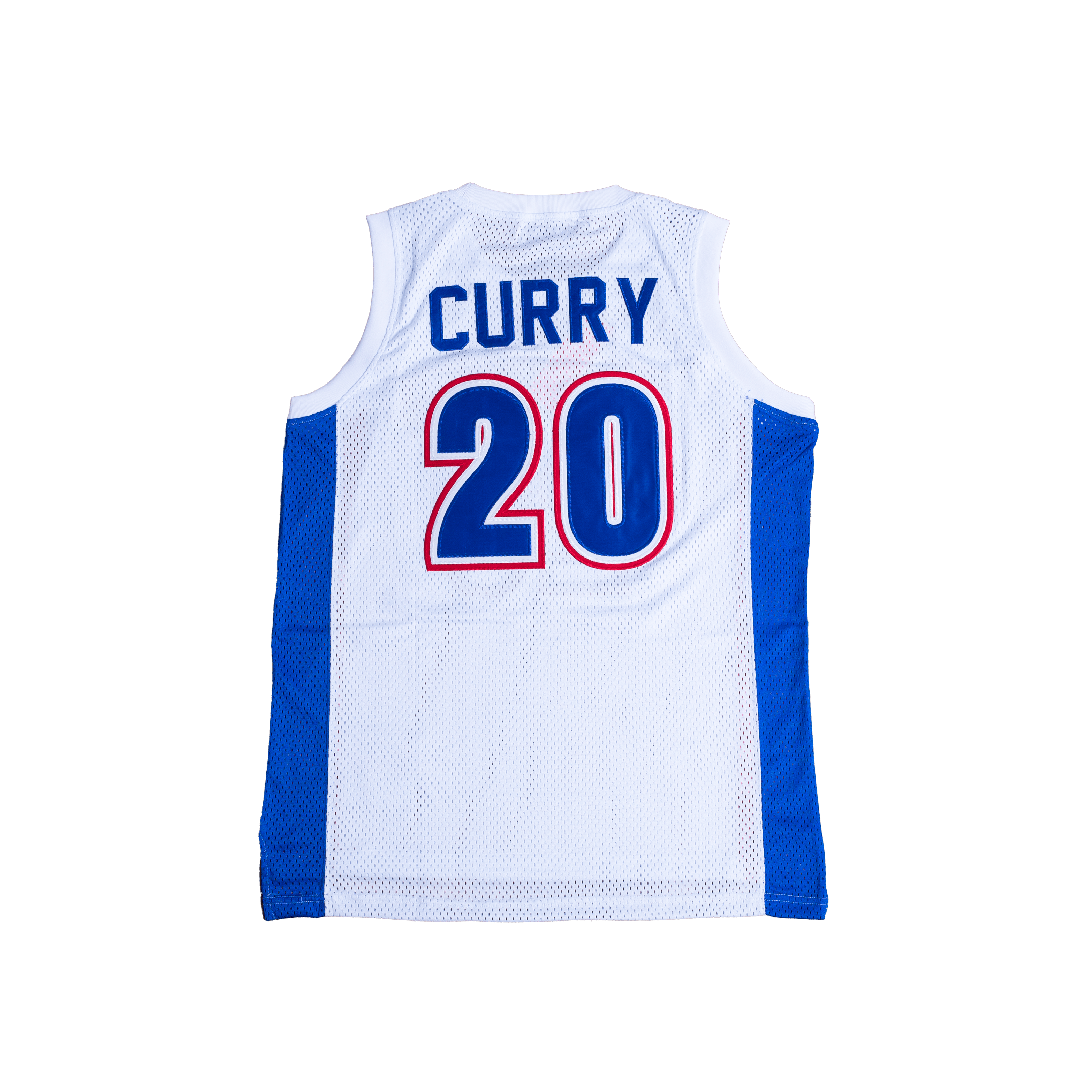 STEPH CURRY HIGH SCHOOL BASKETBALL JERSEY (WHITE)