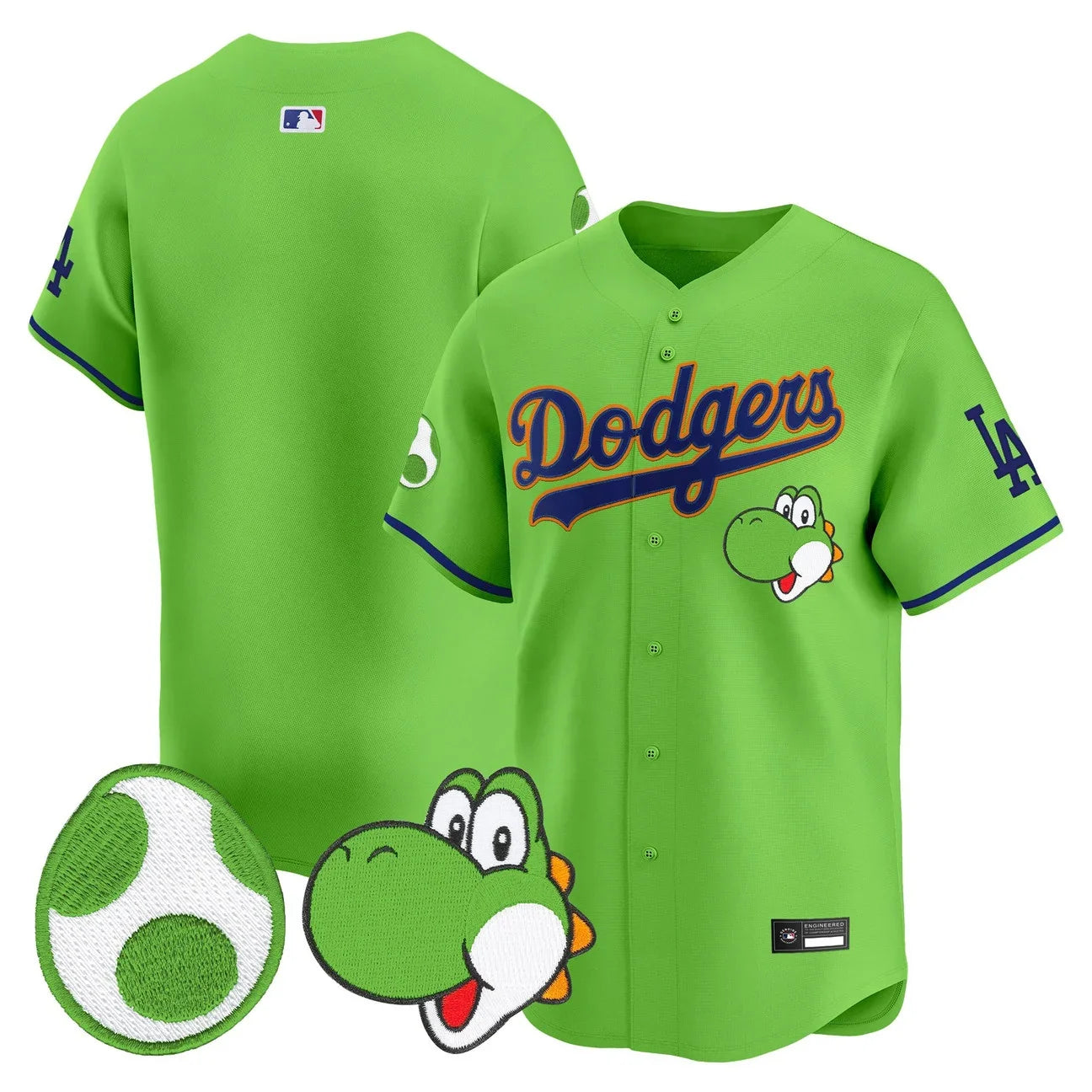 Men's Los Angeles Dodgers x Yoshi Vapor Premier Limited Jersey - All Stitched