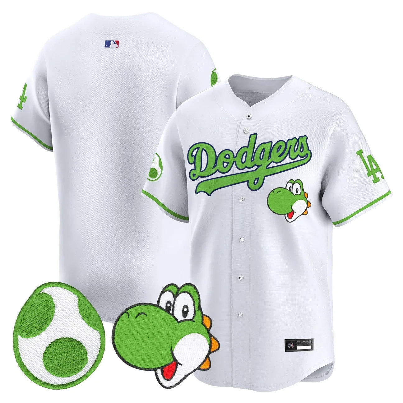 Men's Los Angeles Dodgers x Yoshi Vapor Premier Limited Jersey - All Stitched