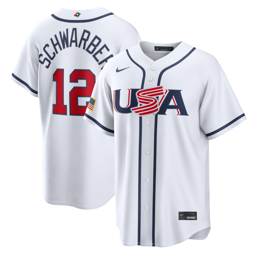 Men‘s 2026 WBC USA Stadium Baseball Jersey – All Stitched