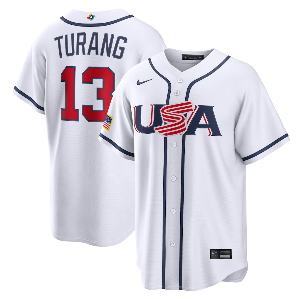 Men‘s 2026 WBC USA Stadium Baseball Jersey – All Stitched