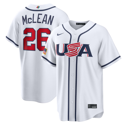 Men‘s 2026 WBC USA Stadium Baseball Jersey – All Stitched