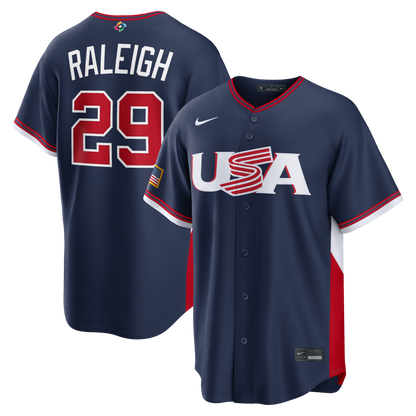 Men‘s 2026 WBC USA Stadium Baseball Jersey – All Stitched