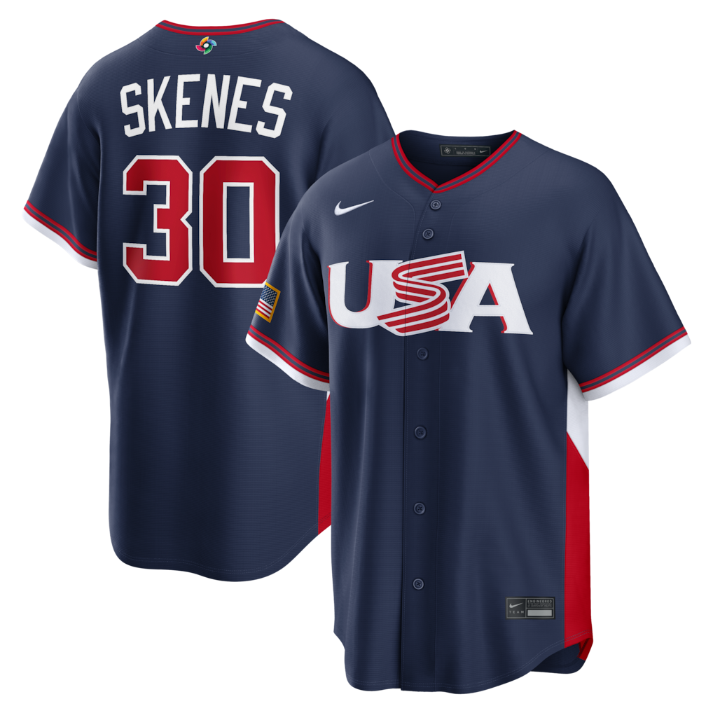 Men‘s 2026 WBC USA Stadium Baseball Jersey – All Stitched