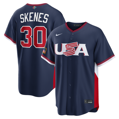 Men‘s 2026 WBC USA Stadium Baseball Jersey – All Stitched