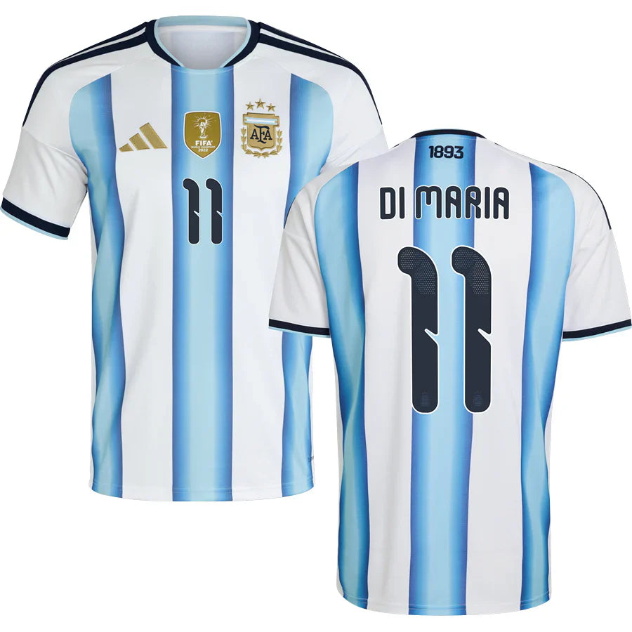 Men’s #11 Di Maria Argentina Jersey
